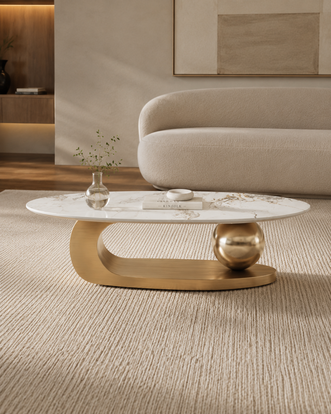 Valora Sintered Stone Coffee Table