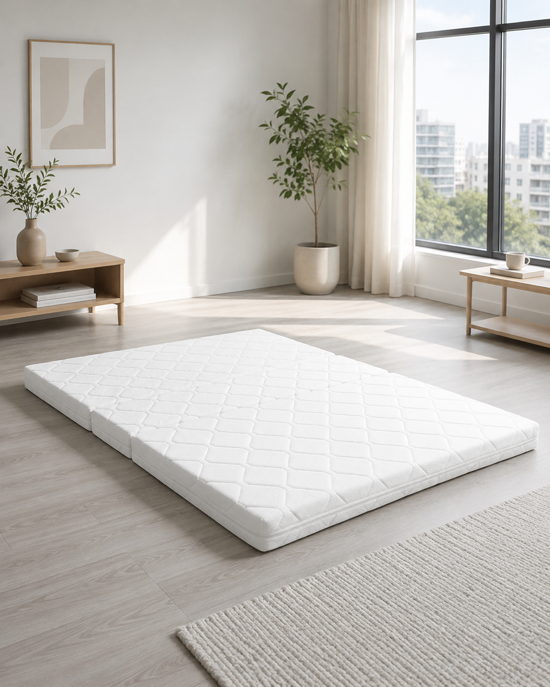 Sleepy Night 3-Fold Foldable Foam Mattress ( Single )