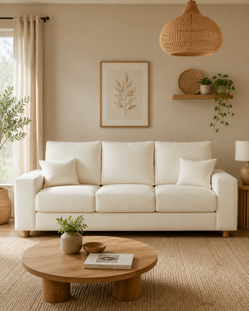 Aubren Fabric Sofa