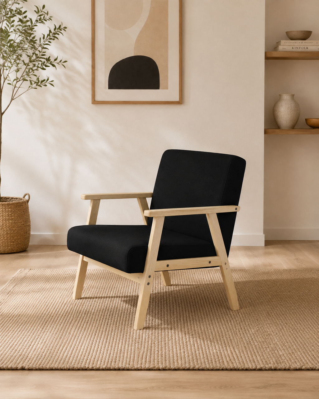 Renshaw Wooden Sofa