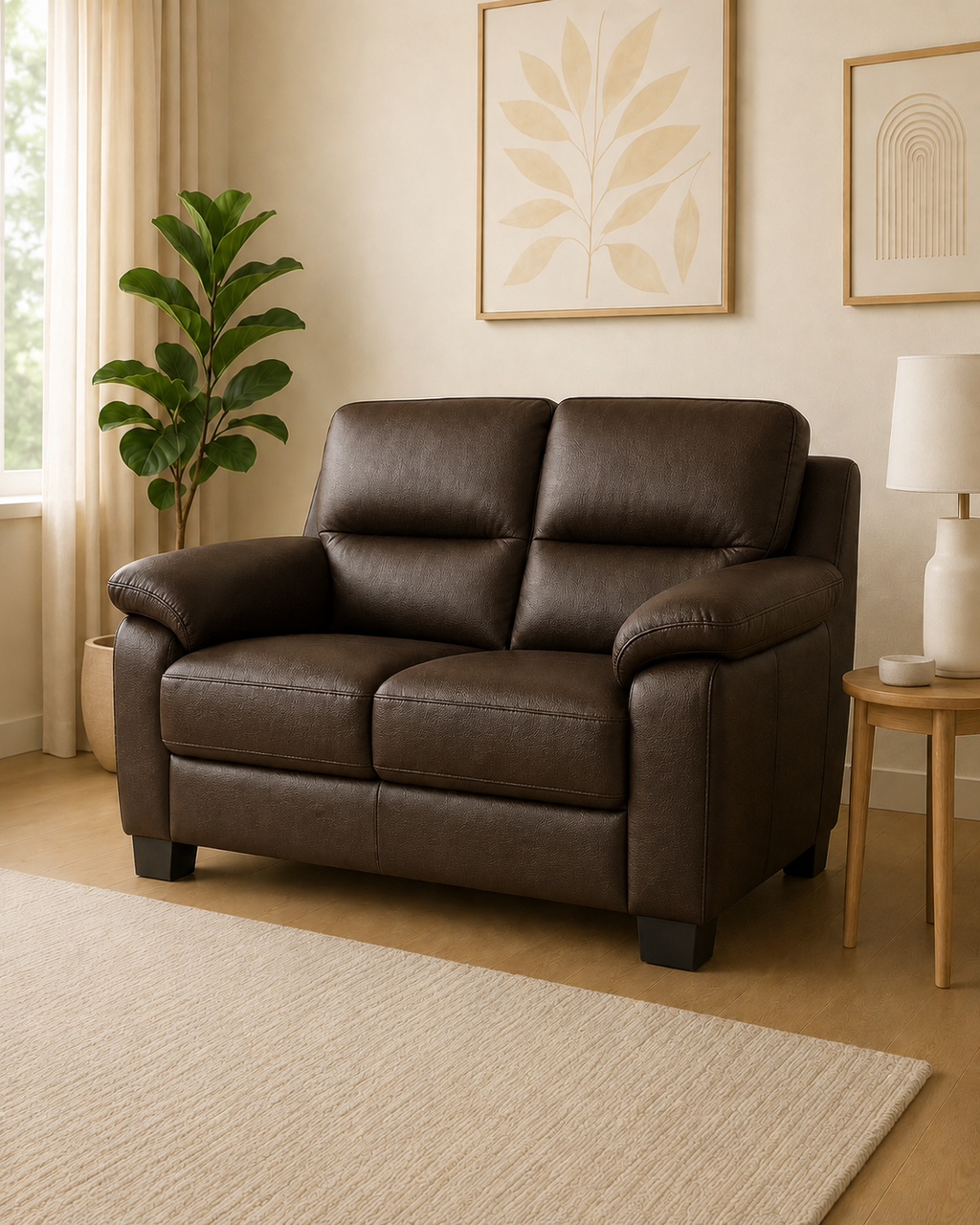 Dalton Genuine Leather Sofa