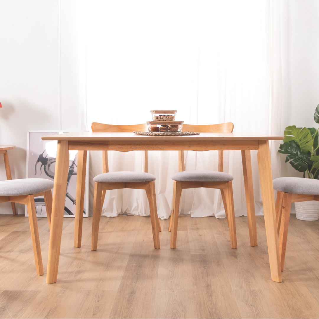 Leighton Wooden Dining Table (120cm)