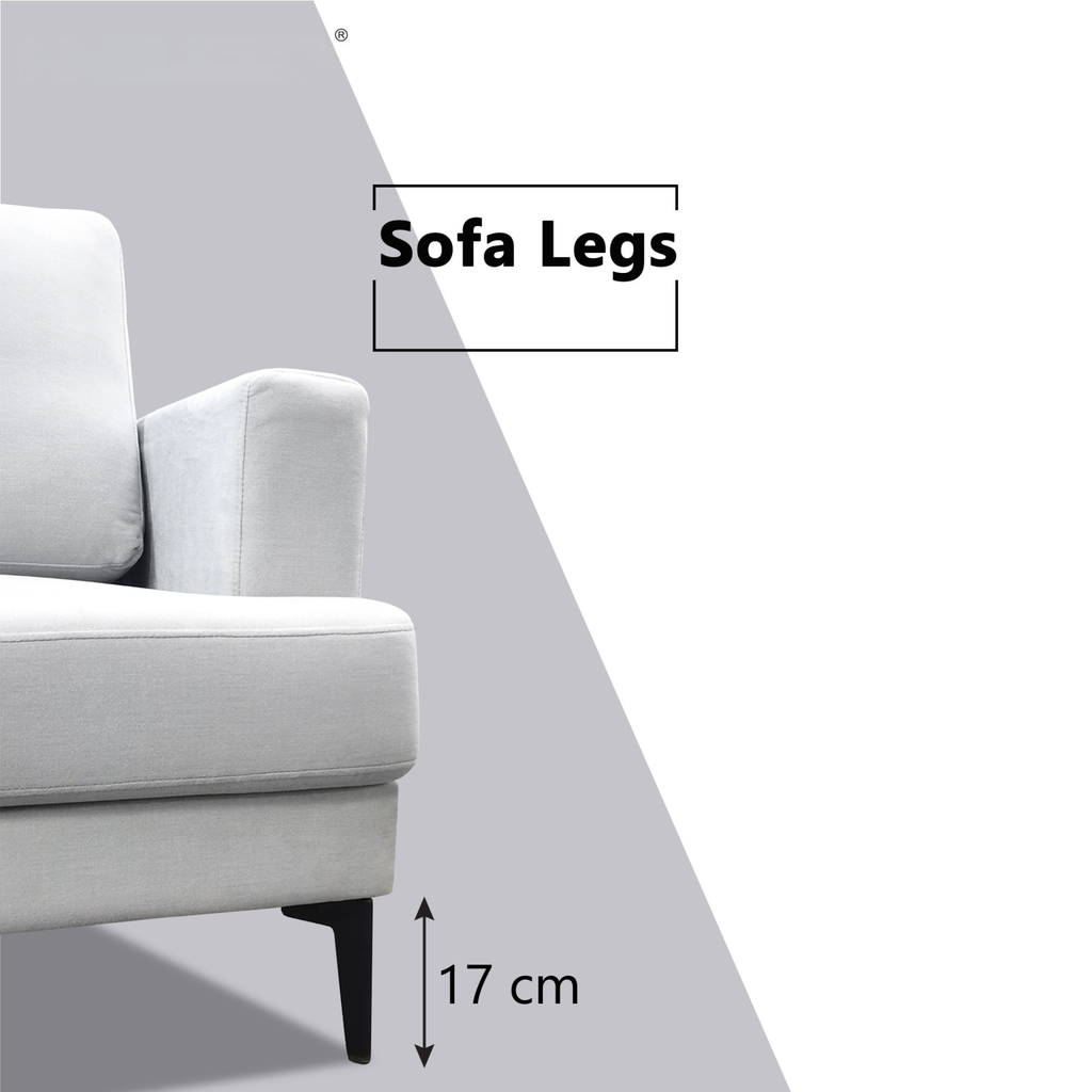 Lorren Fabric Sofa by Esteller (Pet Friendly & Easy Clean)