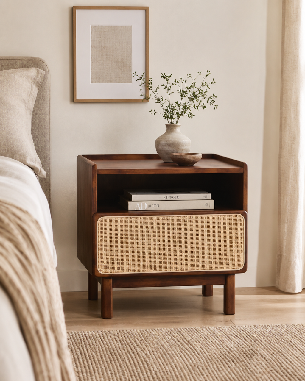 Maris Wooden Side Table