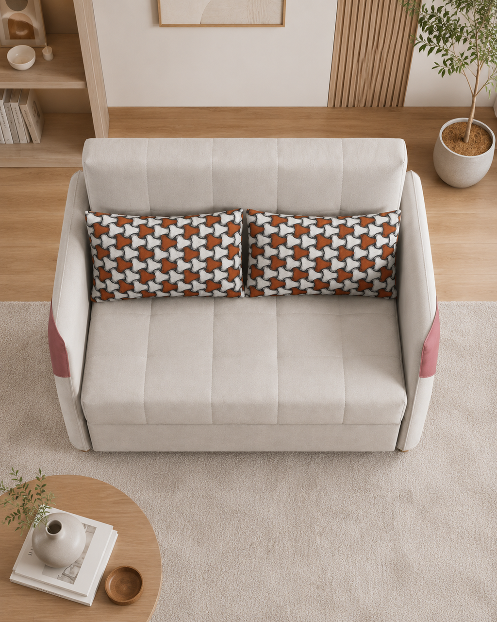 Darella Tech Fabric Sofa Bed