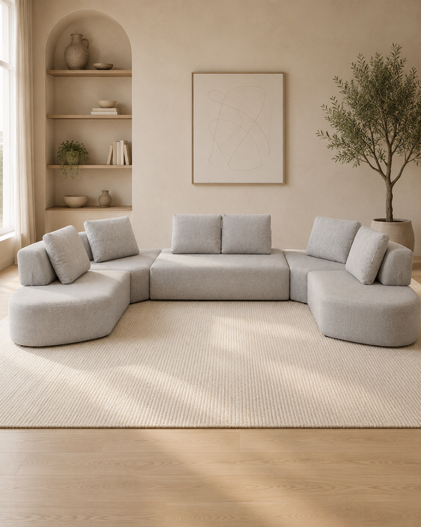 Ellery Fabric Modular Sectional Sofa