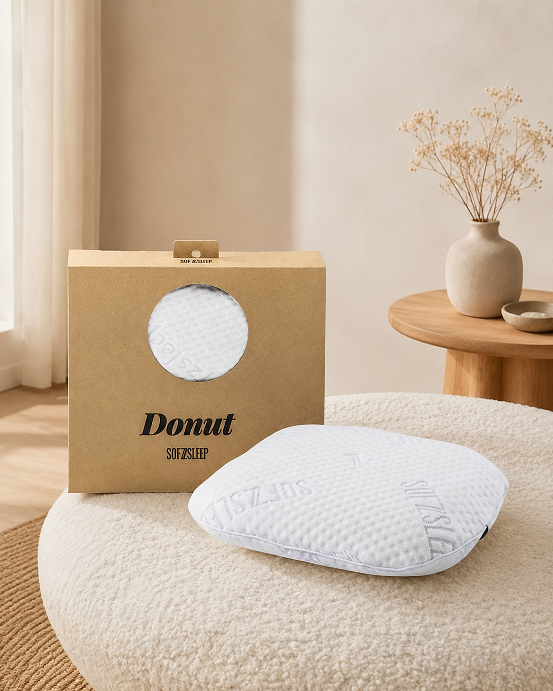 Sofzsleep Baby Donut Latex Pillow