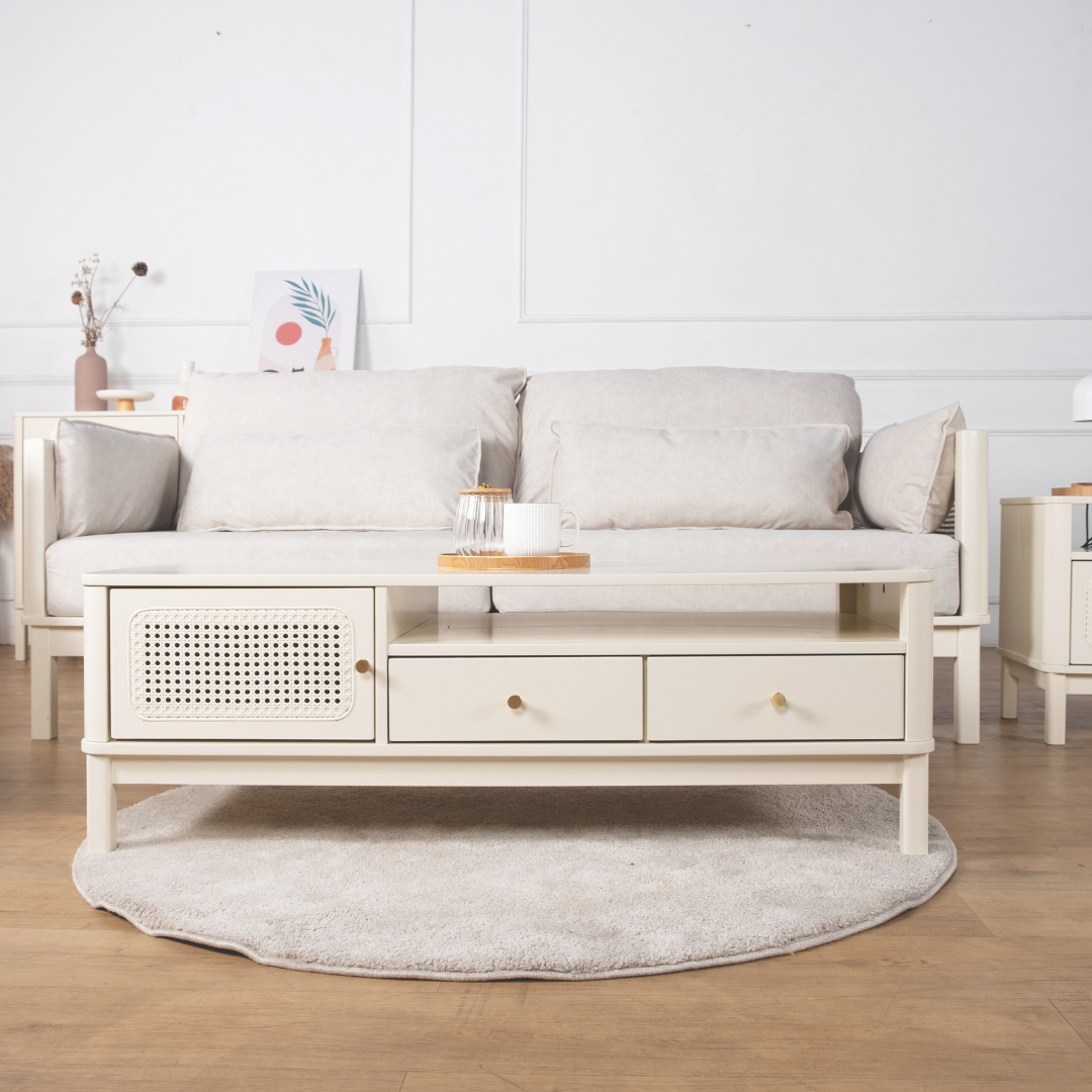 Vorie Wooden Sofa