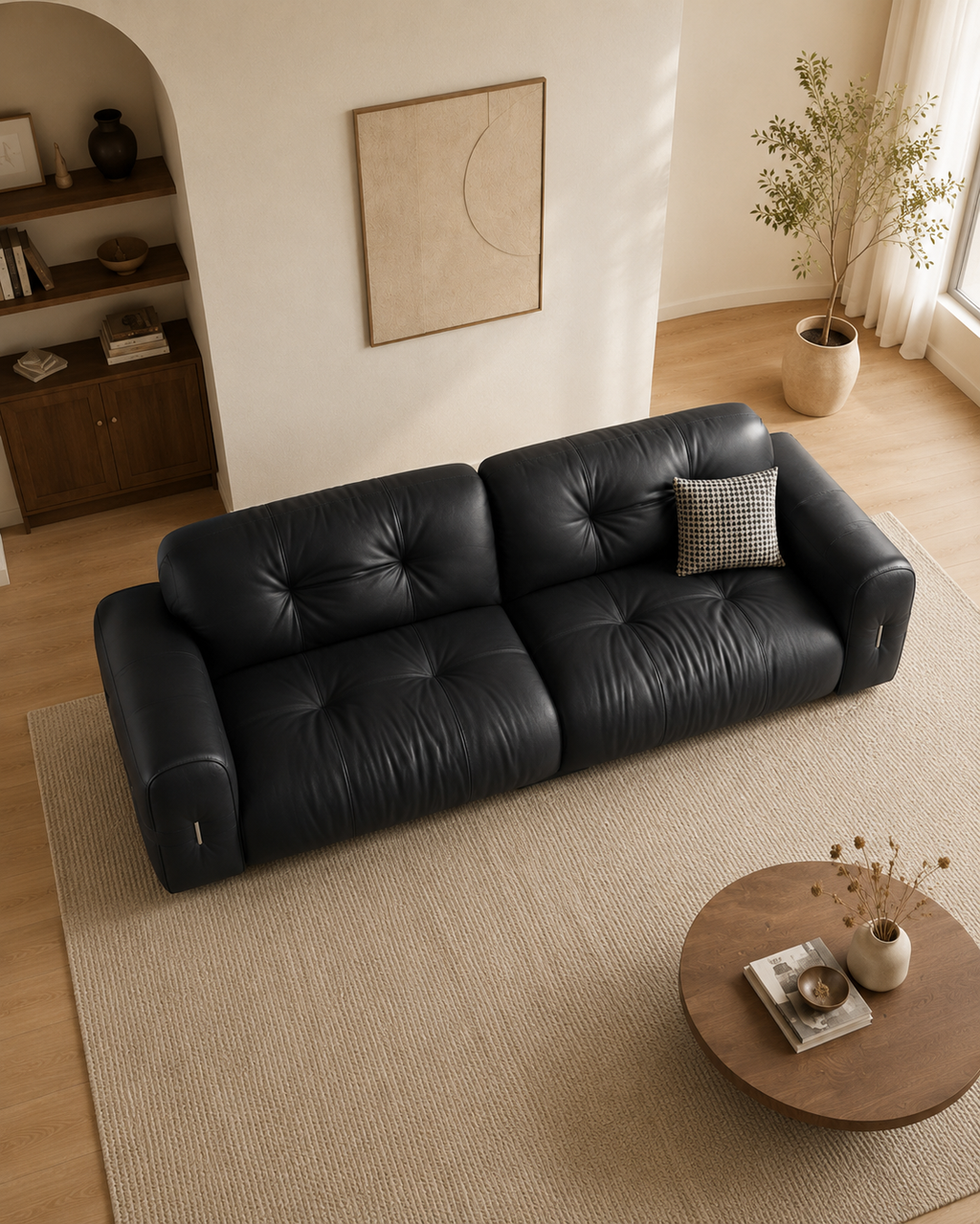 Caden Leather Sofa