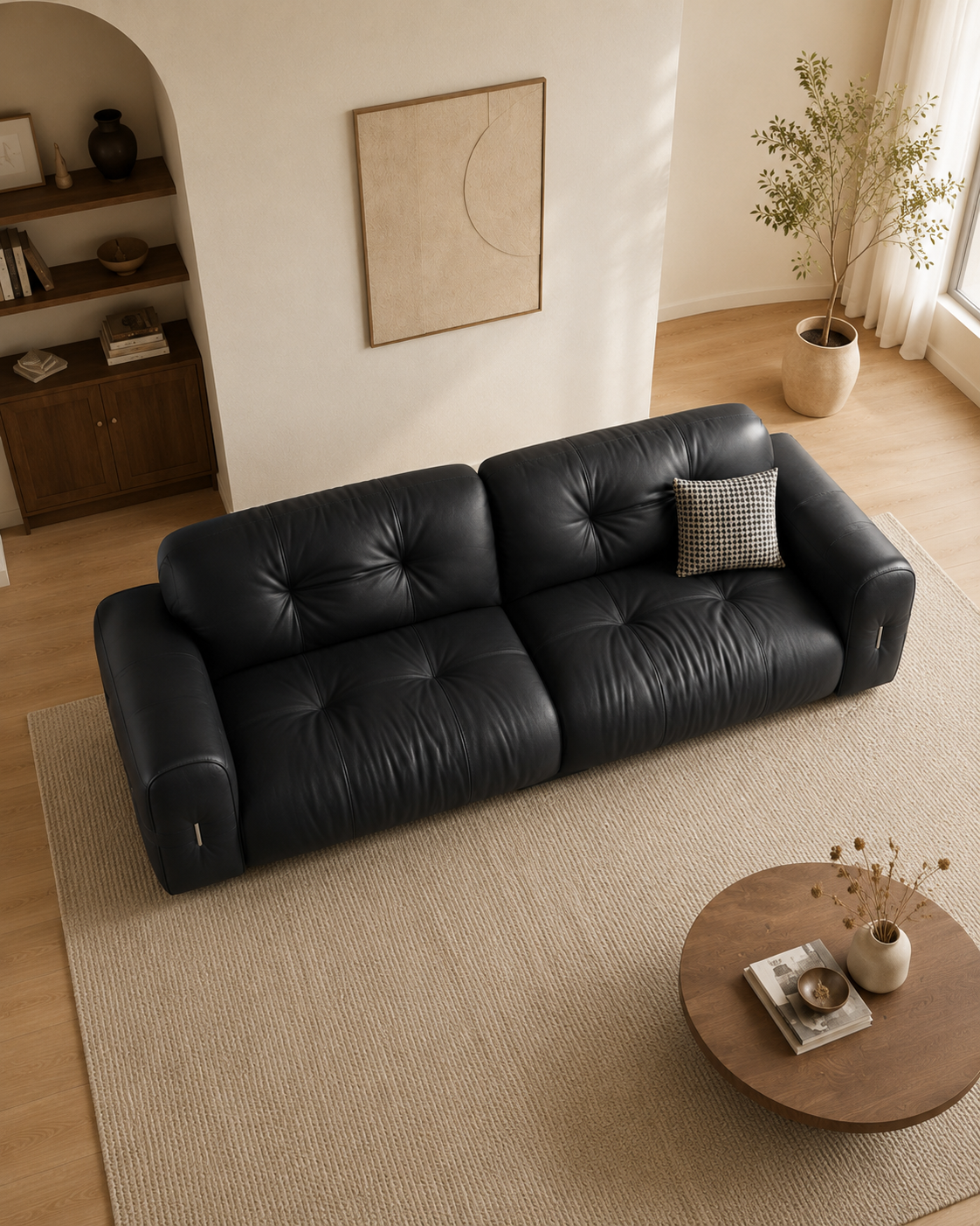 Caden Leather Sofa