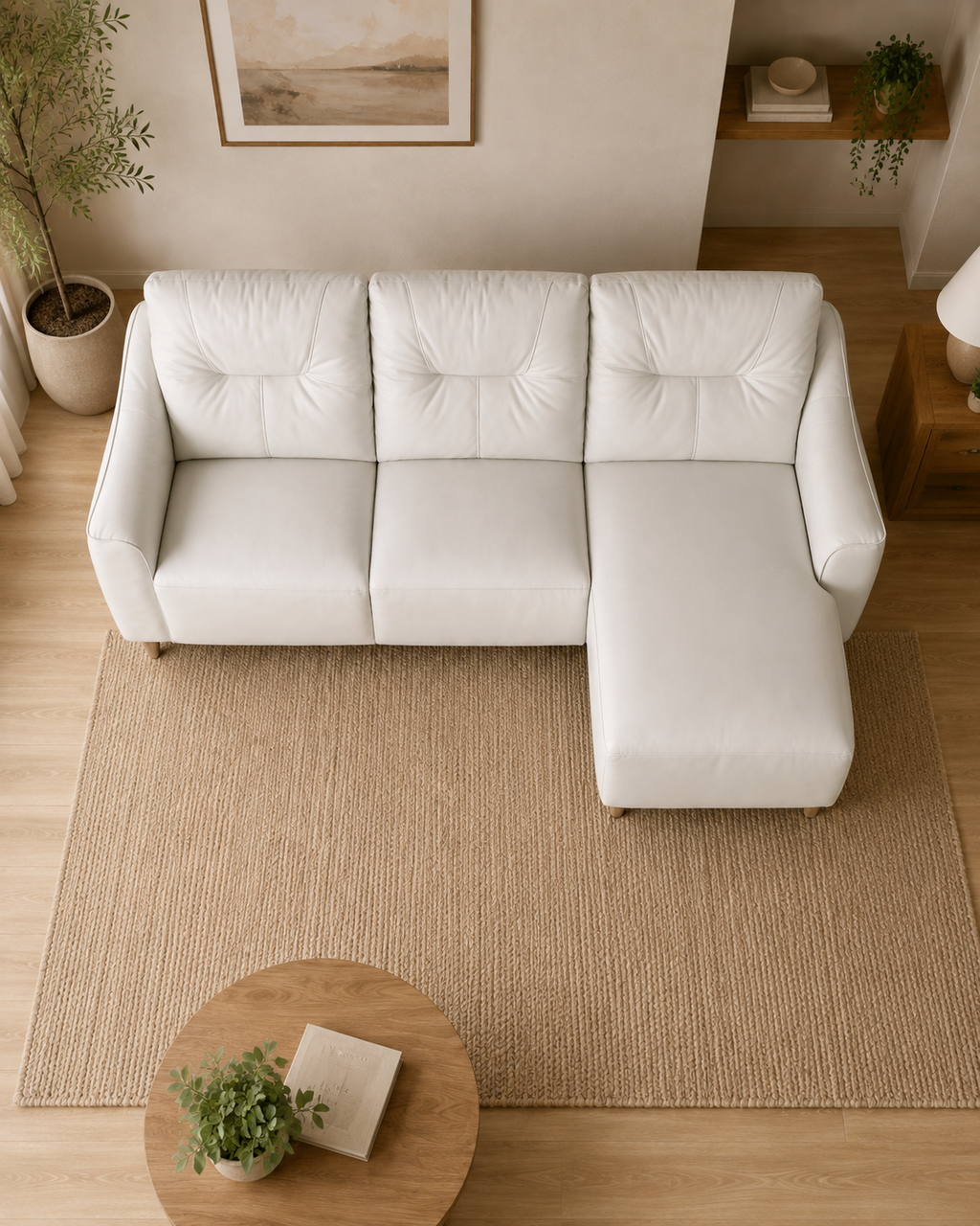 Wetherby Half Leather Sofa