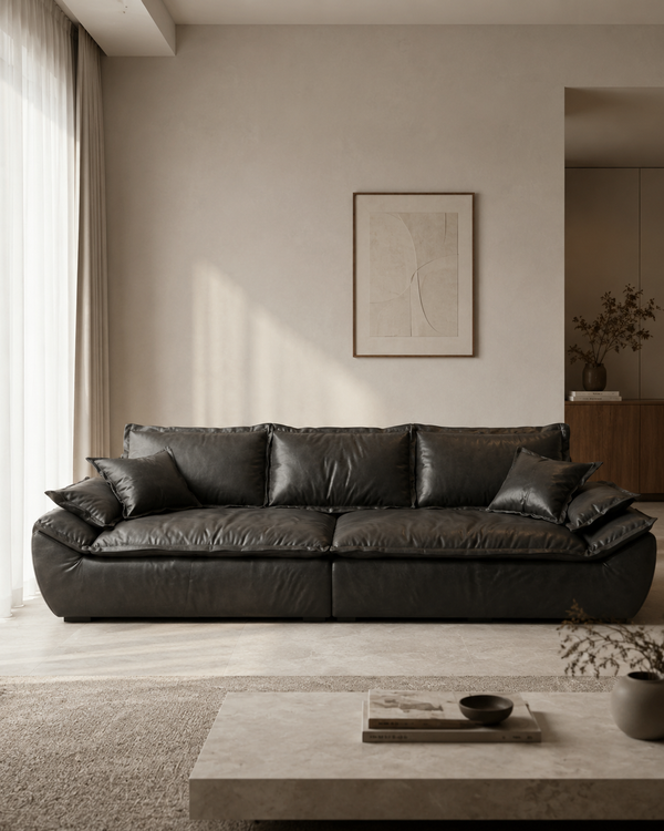 Vesper Leather Sofa