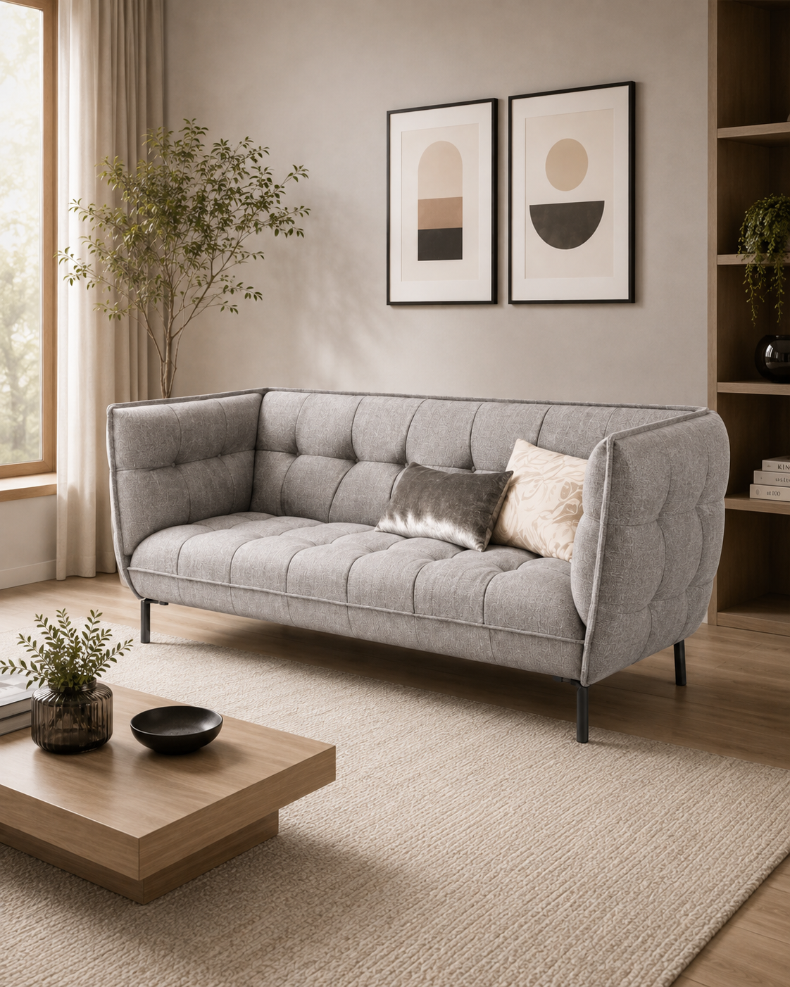 Bastelle Fabric Sofa