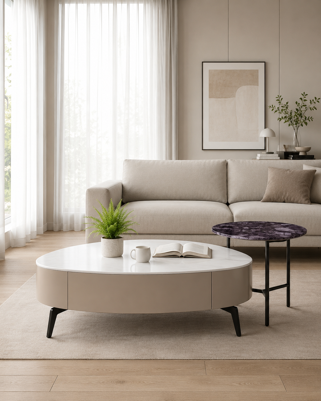 Sera Stone Coffee Table
