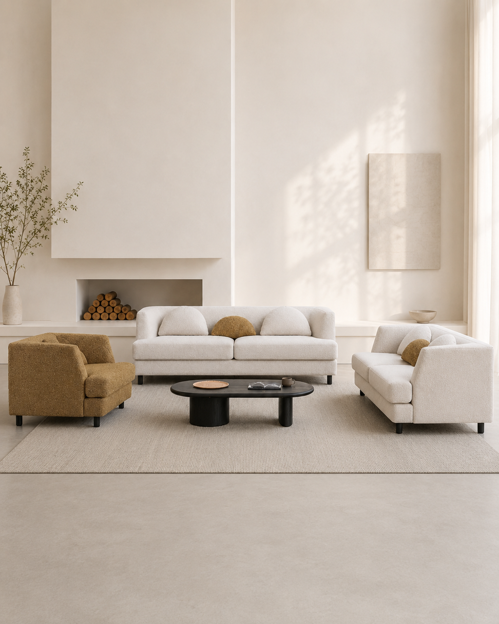 Edrin Fabric Sofa