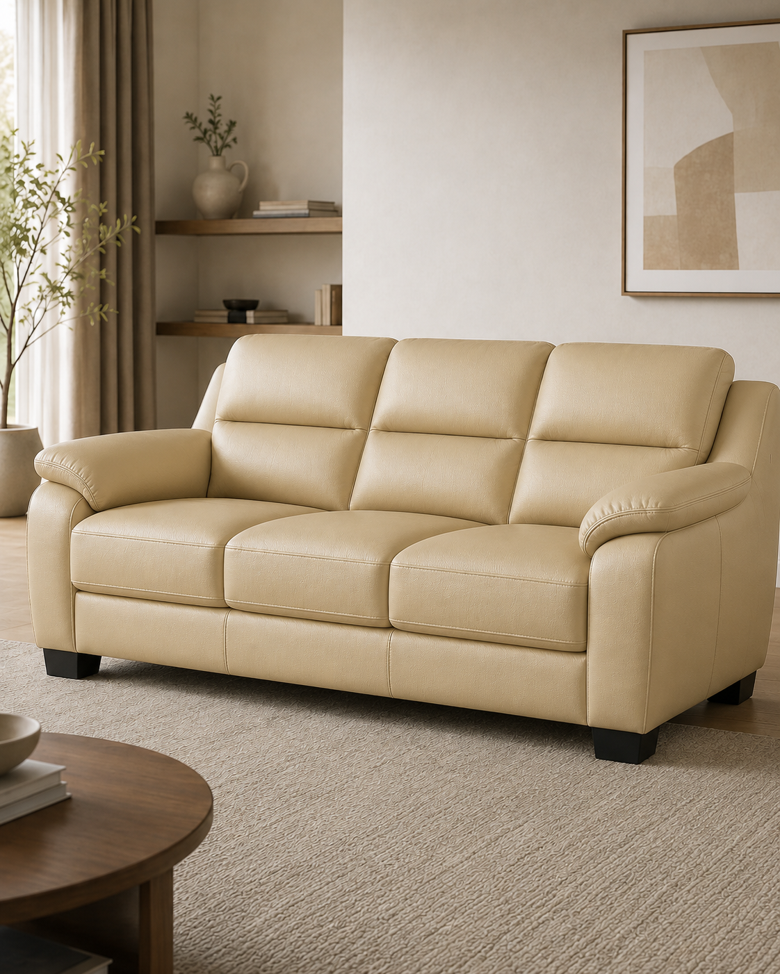 Dalton Genuine Leather Sofa
