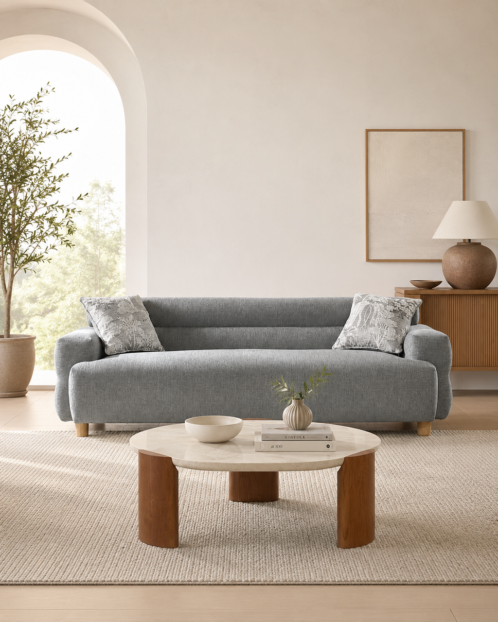 Talven Fabric Sofa