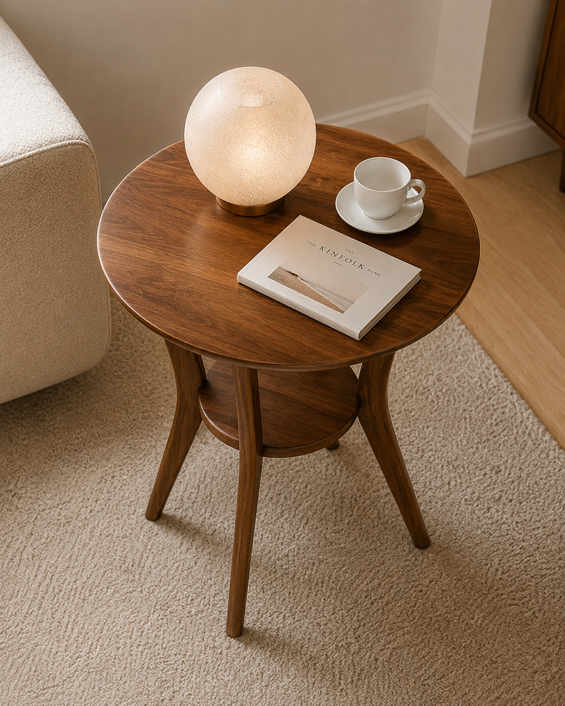 Elio Wooden Side Table
