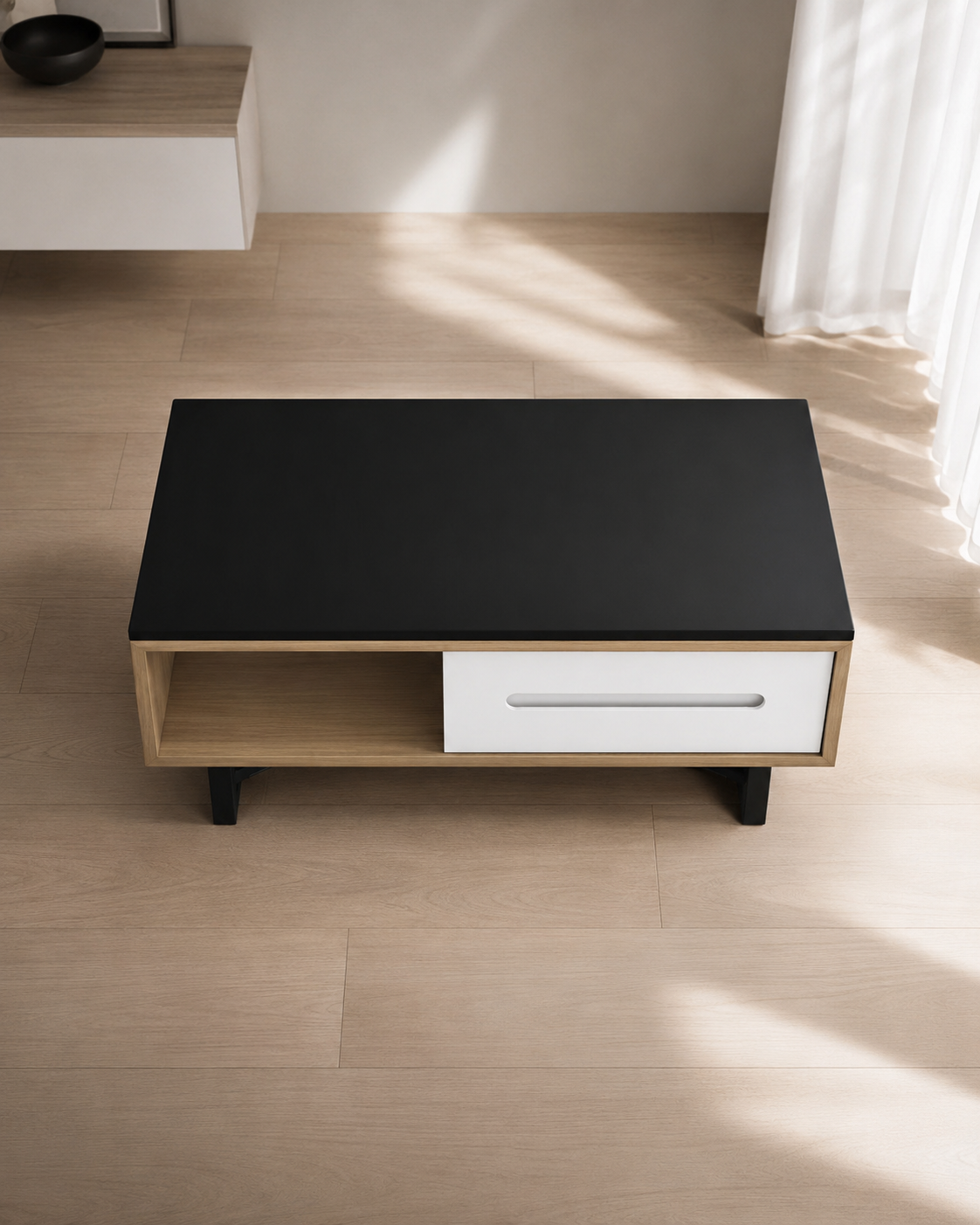 Kellan Lava Stone Coffee Table