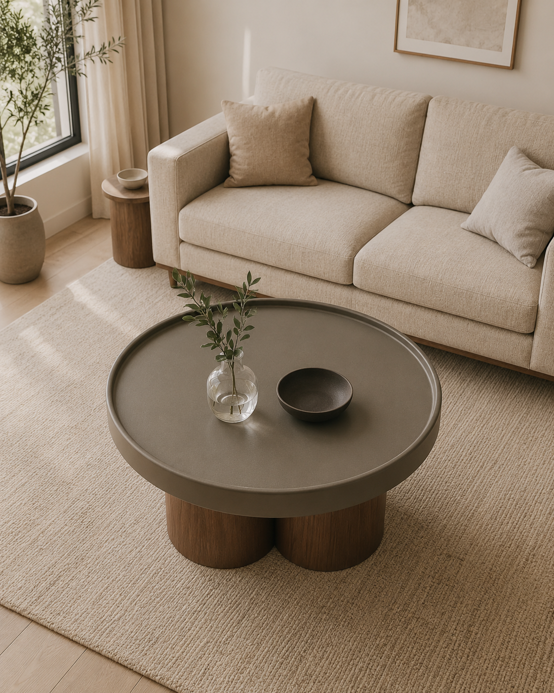 Solen Stone Coffee Table