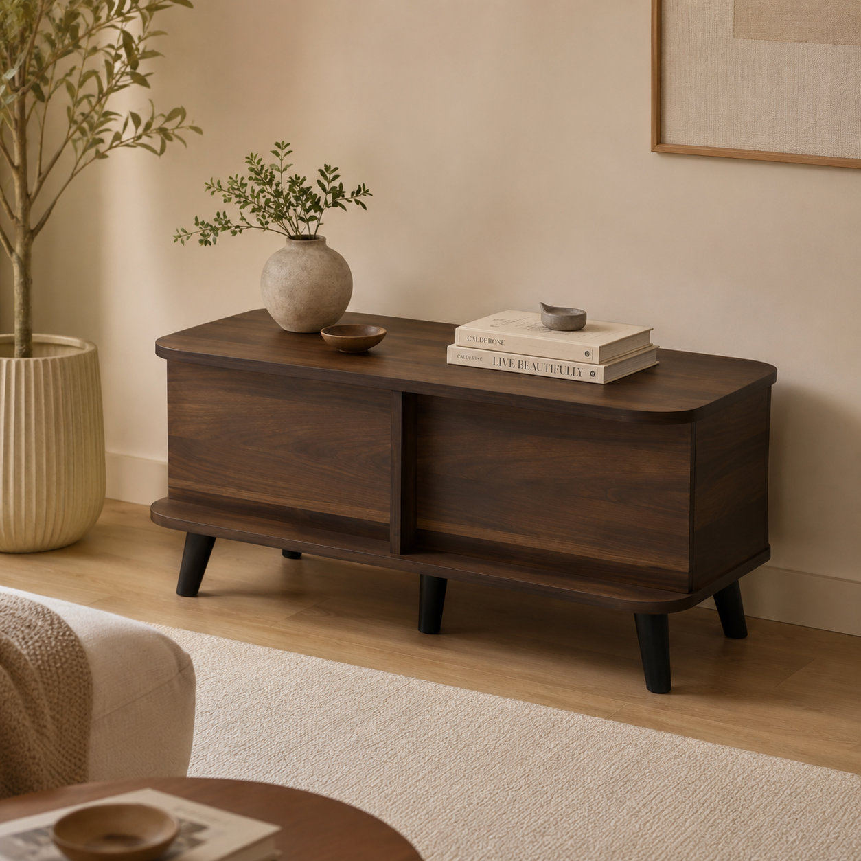 Pico Wooden Coffee Table (80cm)
