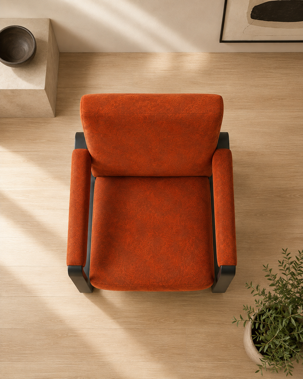 Renwick Fabric Accent Chair