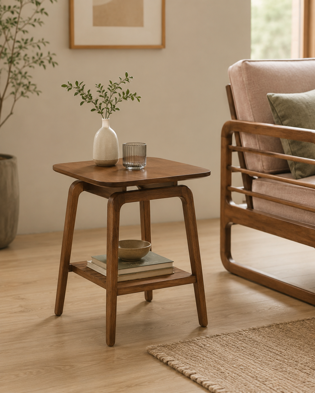 Elverton Wooden Sofa