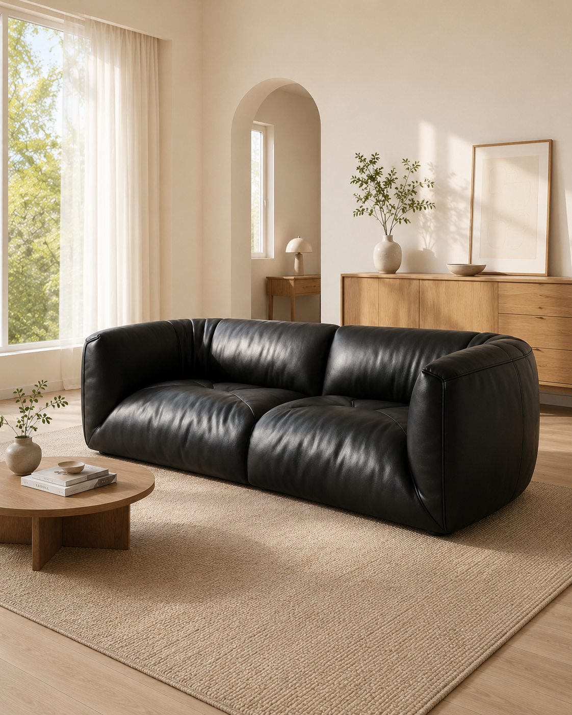 Thayer Leather Sofa