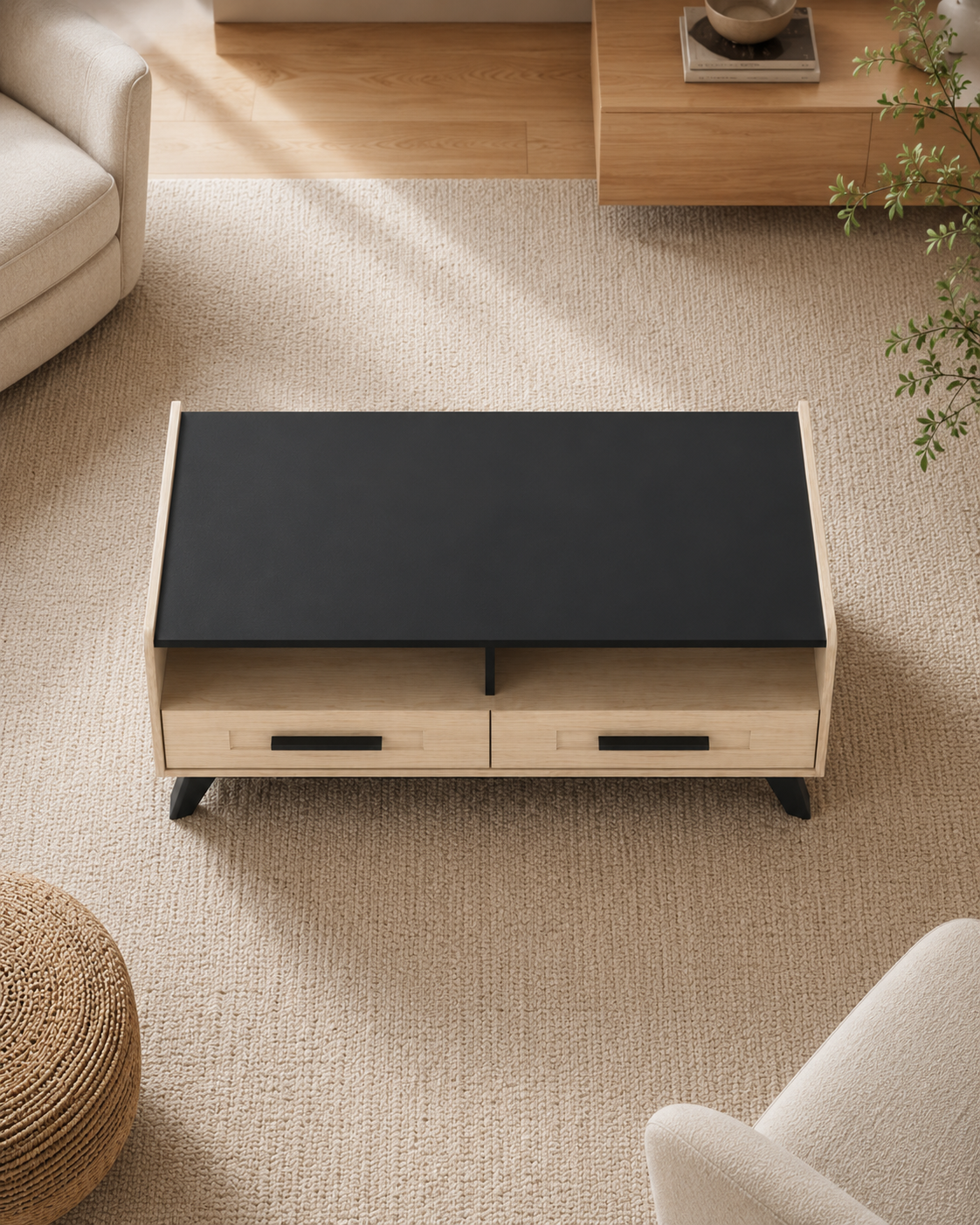 Rydell Storage Coffee Table