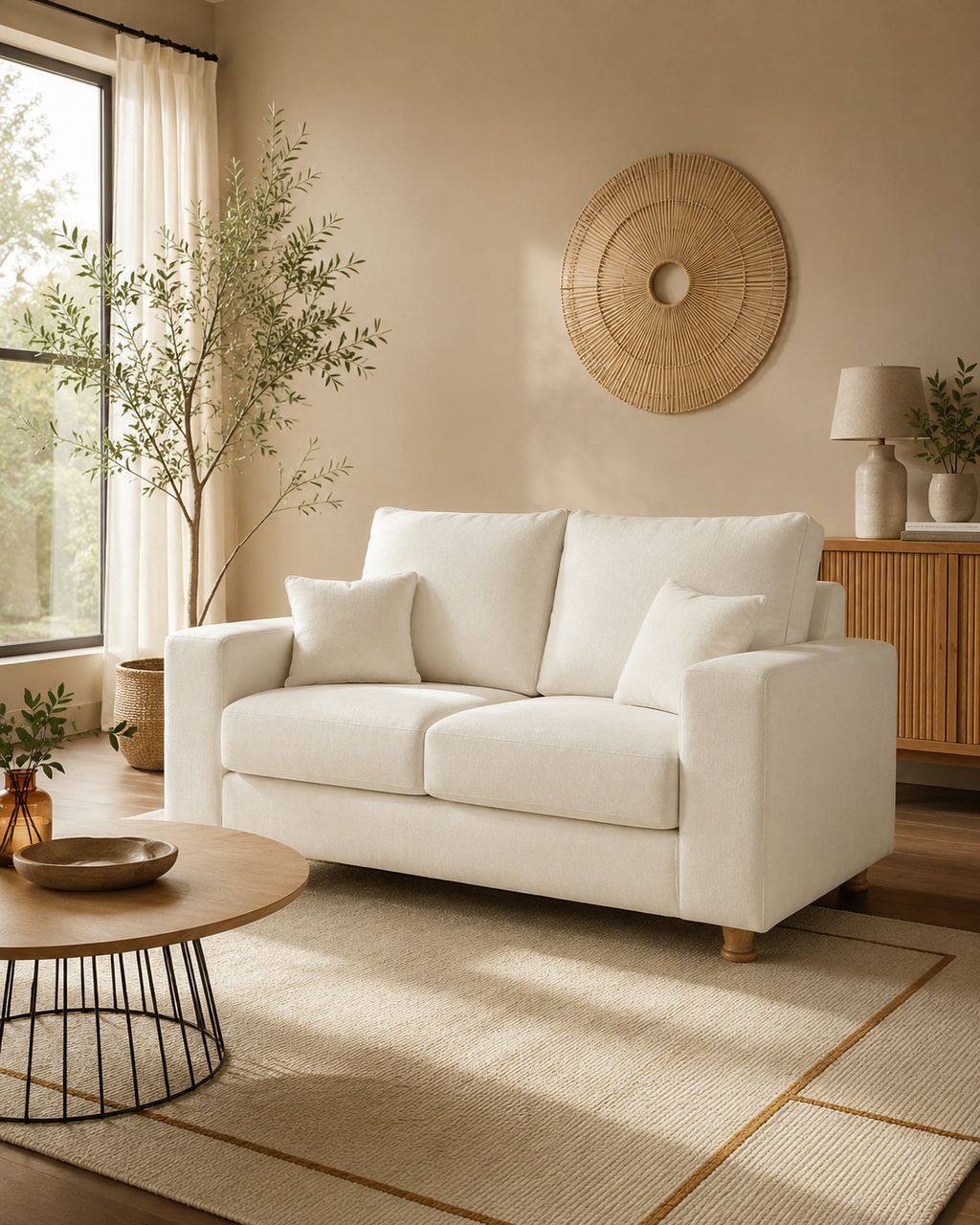 Aubren Fabric Sofa