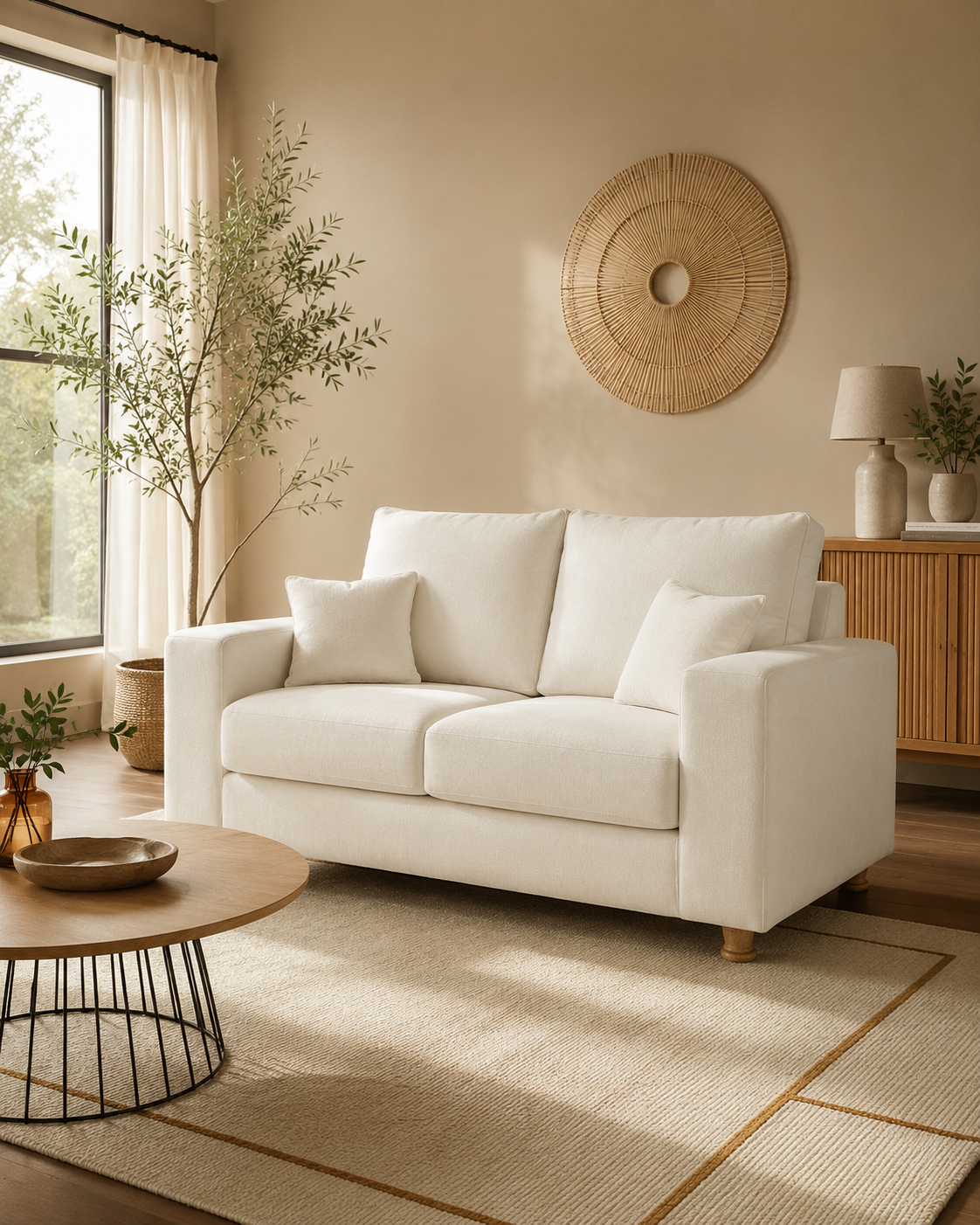 Aubren Fabric Sofa