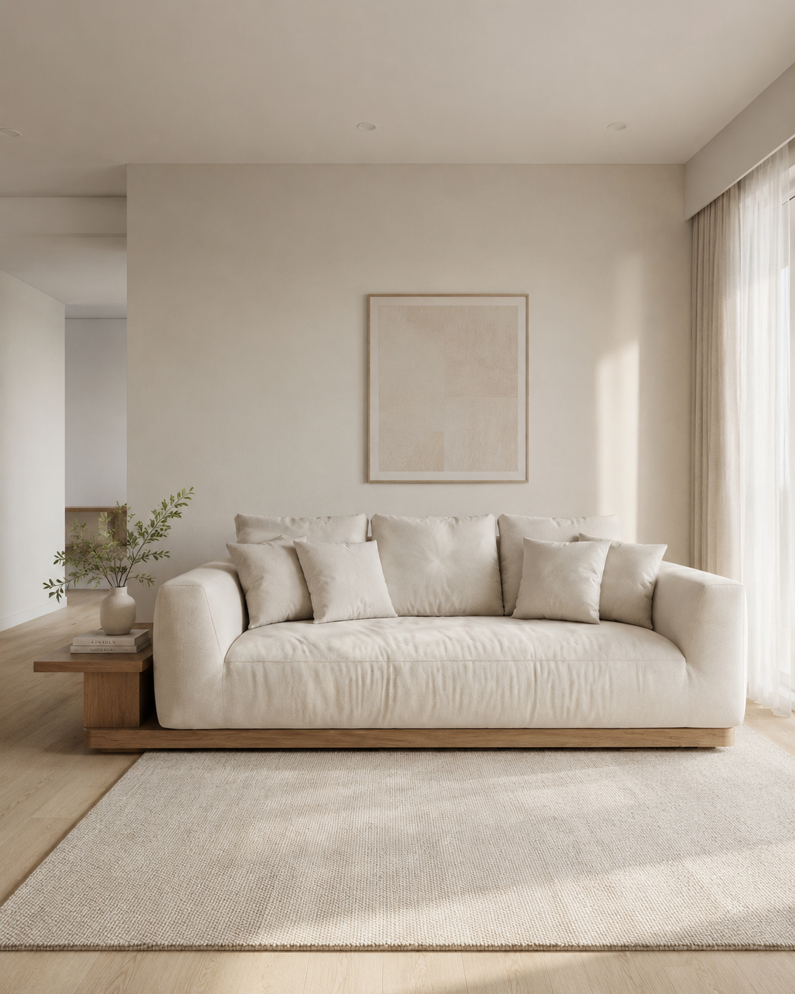 Elara Fabric Sofa
