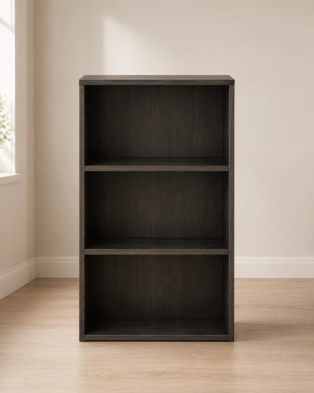 Asher Walnut Open Bookshelf