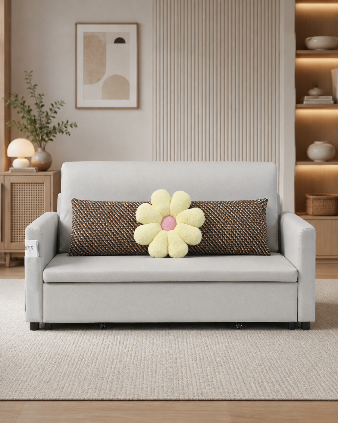 Trevane Tech Fabric Sofa Bed