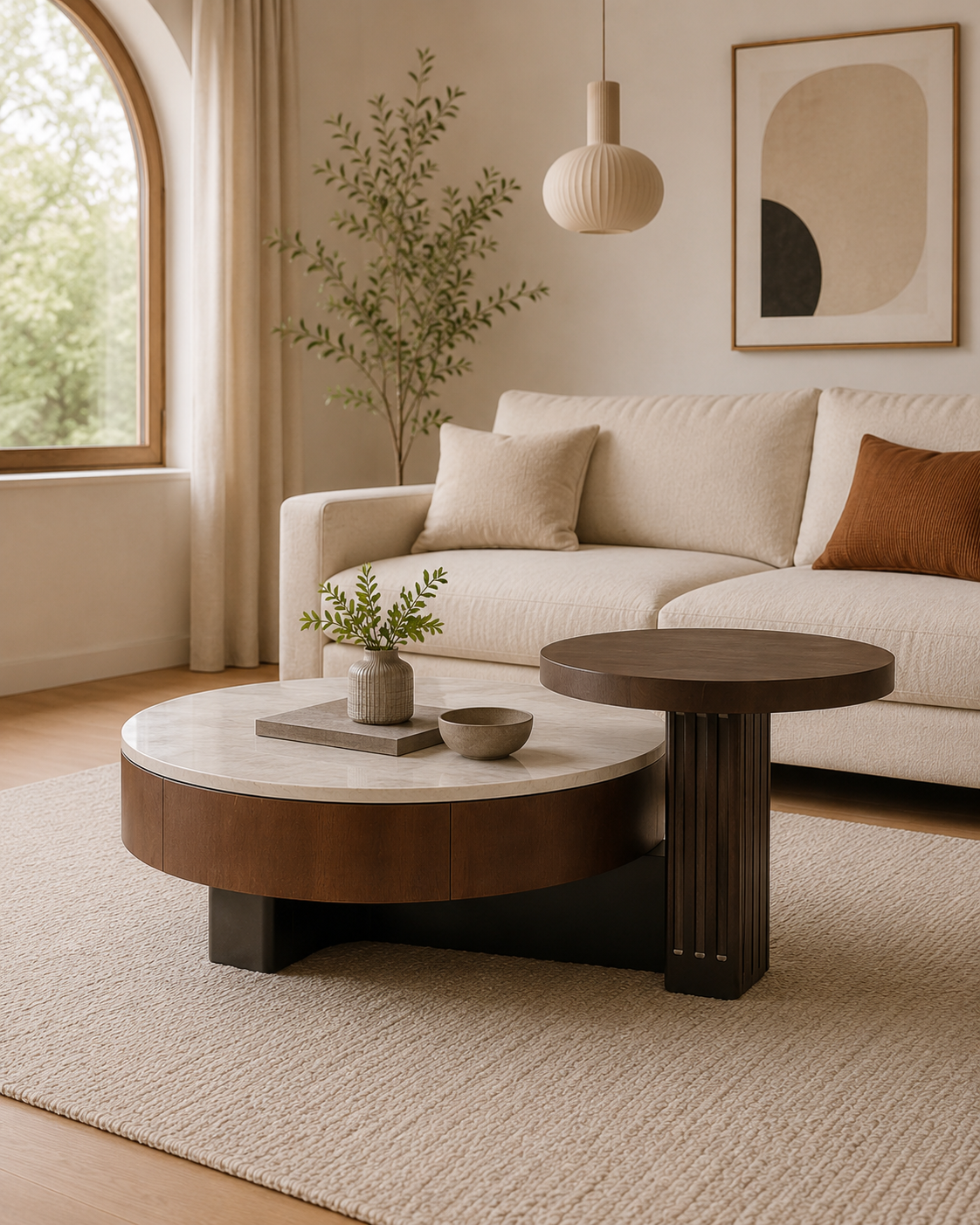 Alden Stone Coffee Table