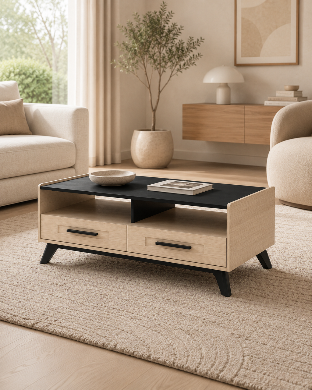 Rydell Storage Coffee Table