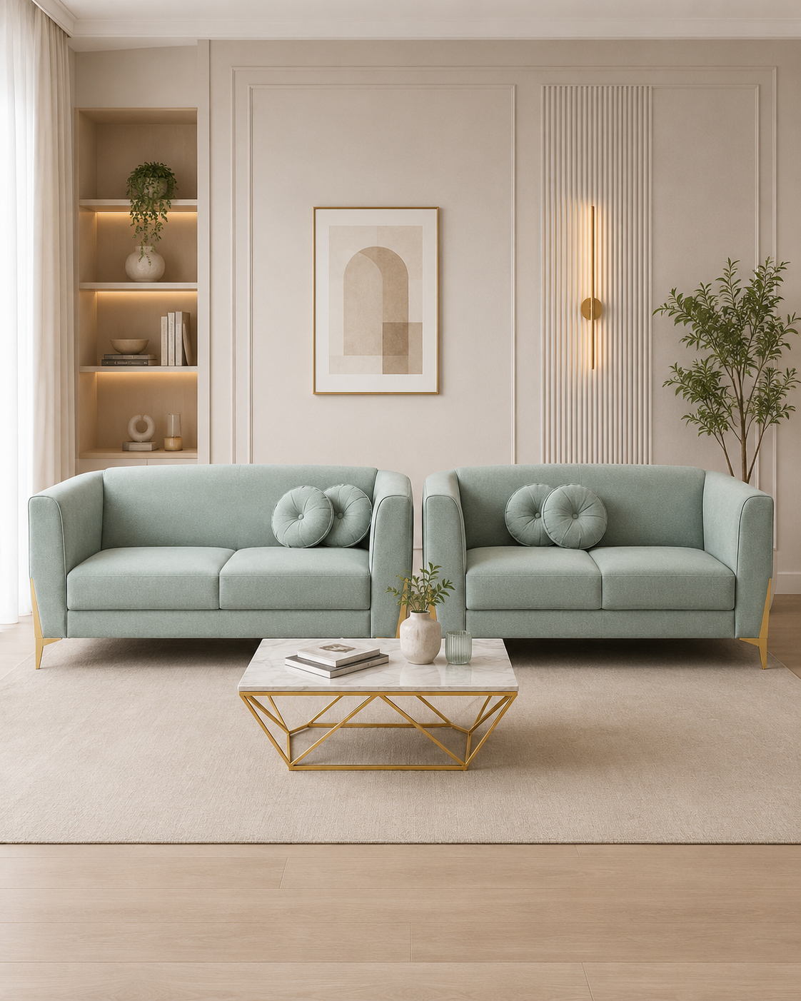 Aster Fabric Sofa