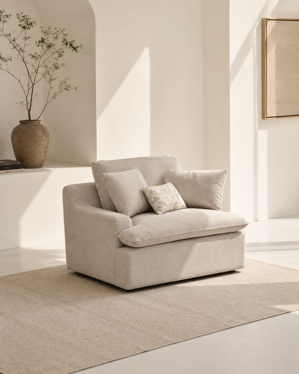 Evrane Fabric Sofa