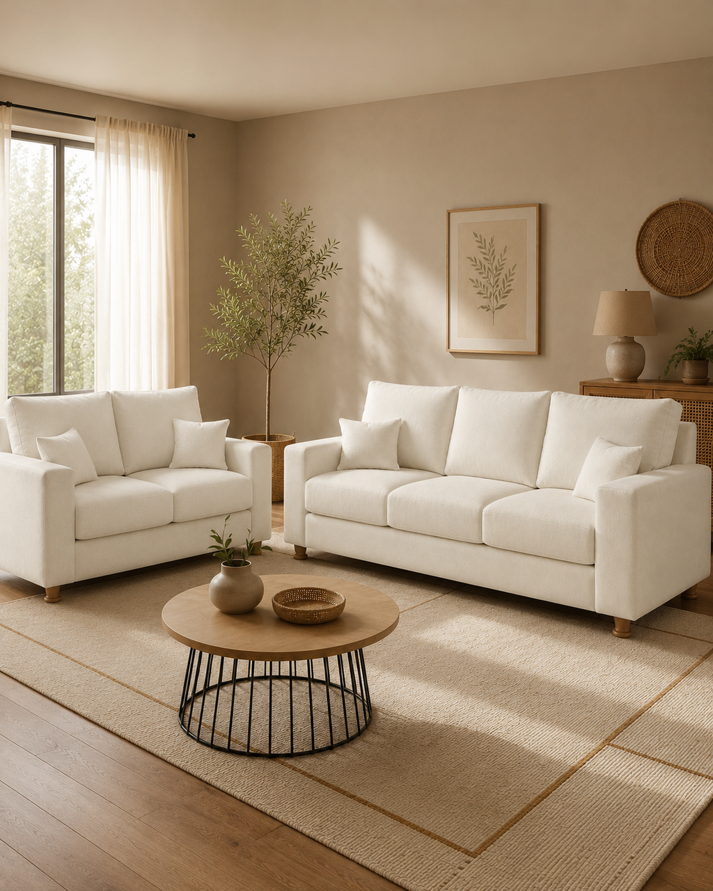 Aubren Fabric Sofa