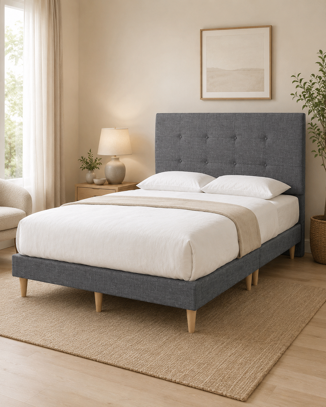Isla Fabric Bed Frame
