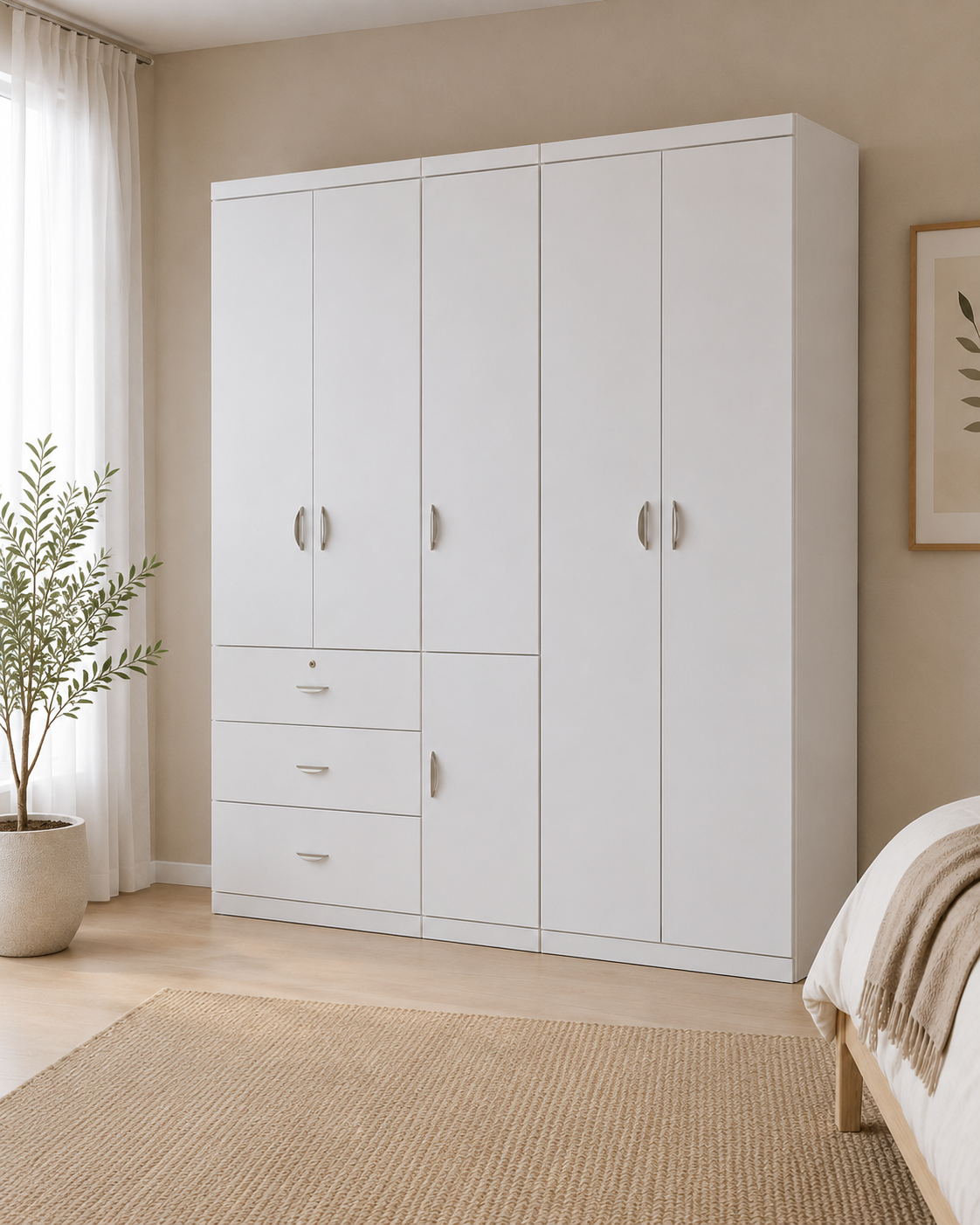Kendrel 5-Door Wardrobe