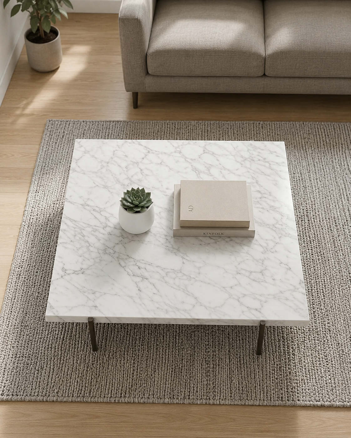 Mira Natural Stone Coffee Table