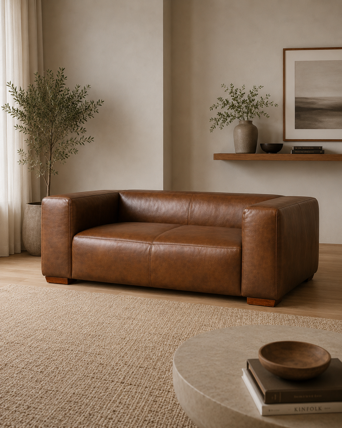 Carrington Leathaire Sofa