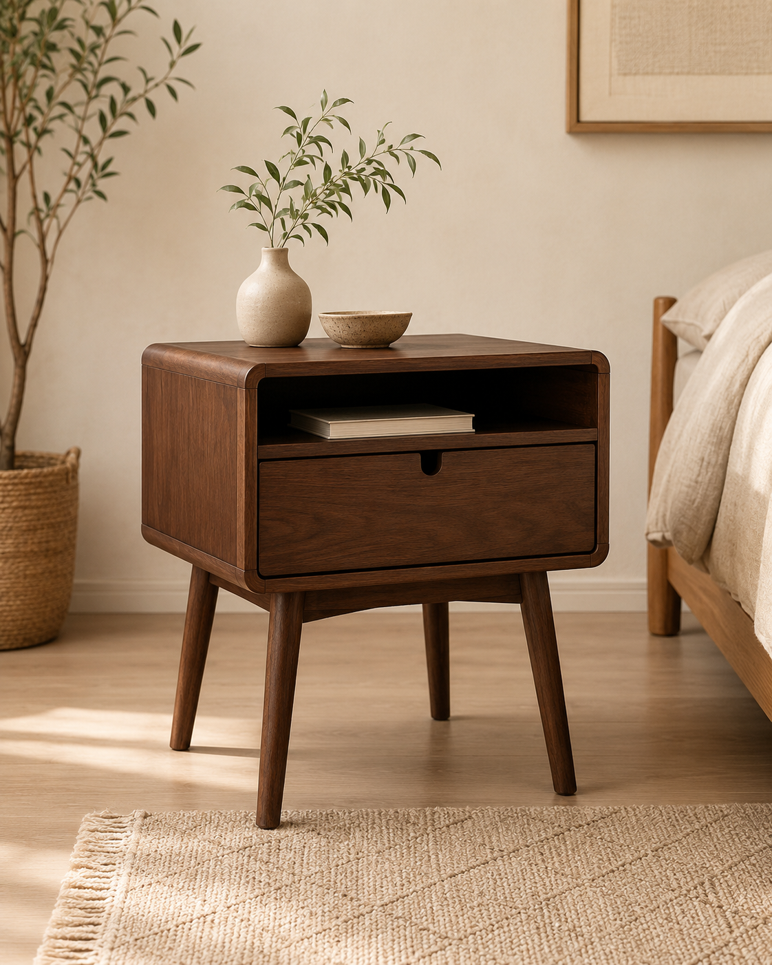 Marlow Wooden Side Table