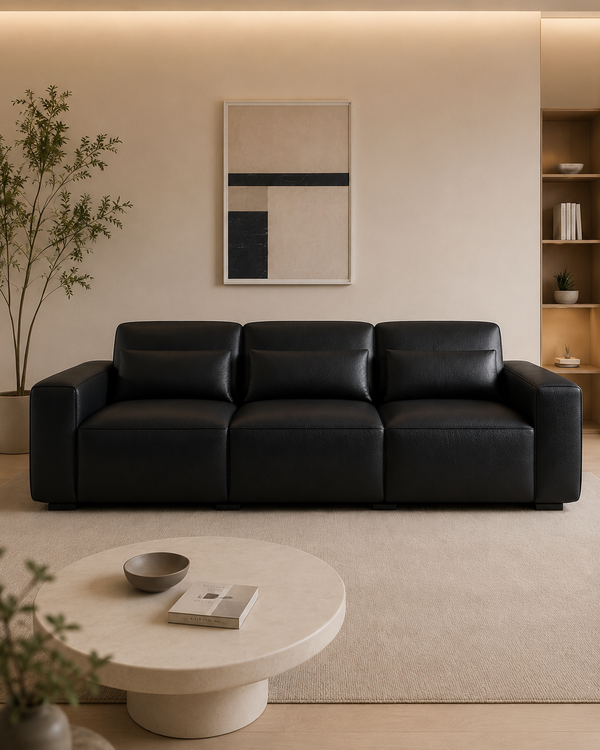 Vesper Genuine Leather Sofa