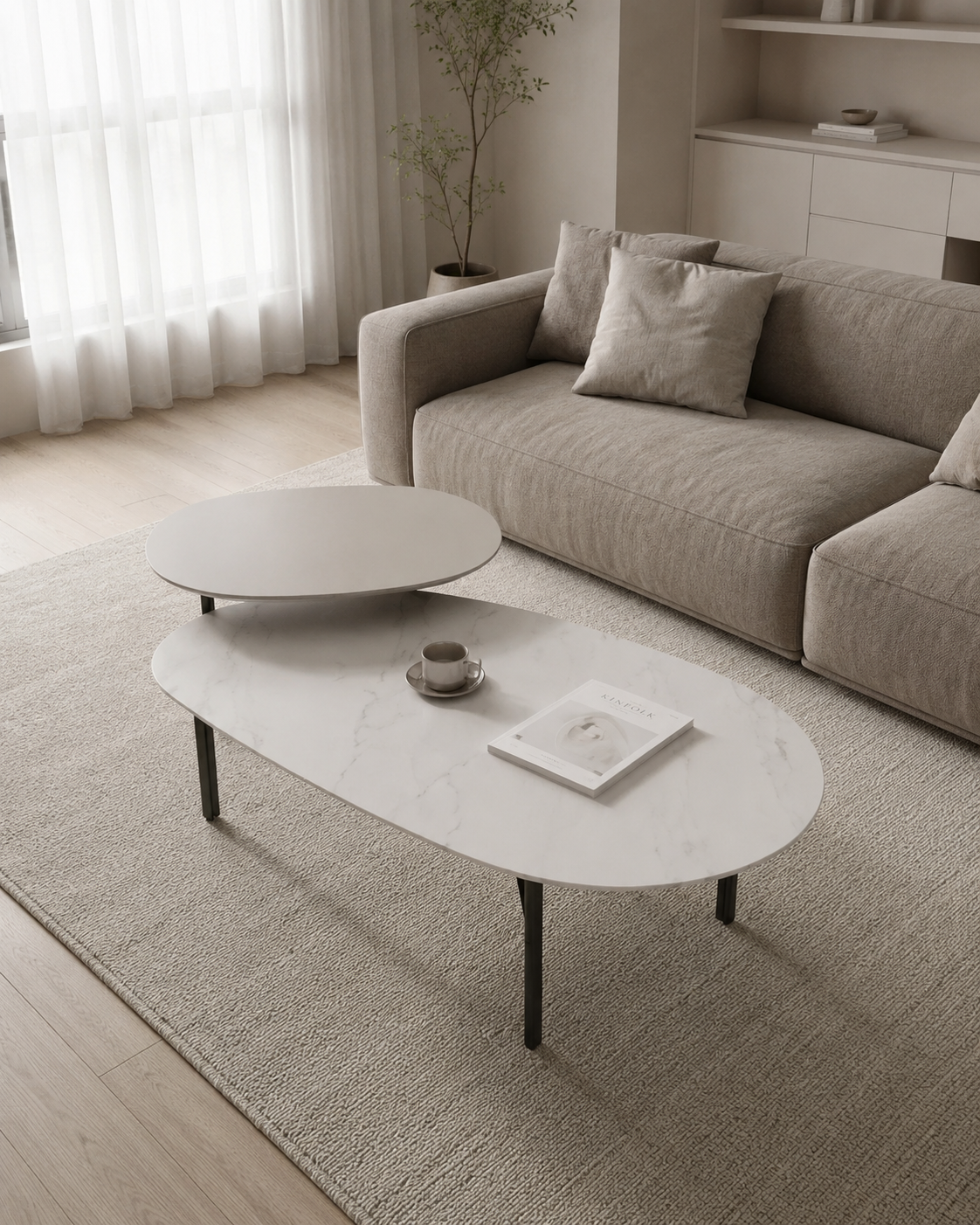 Nelia Stone Coffee Table
