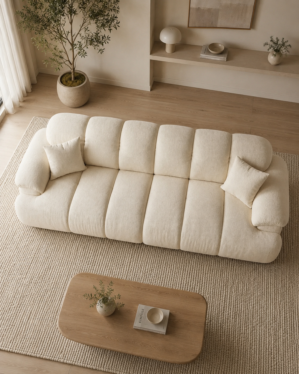 Calista Fabric Sofa