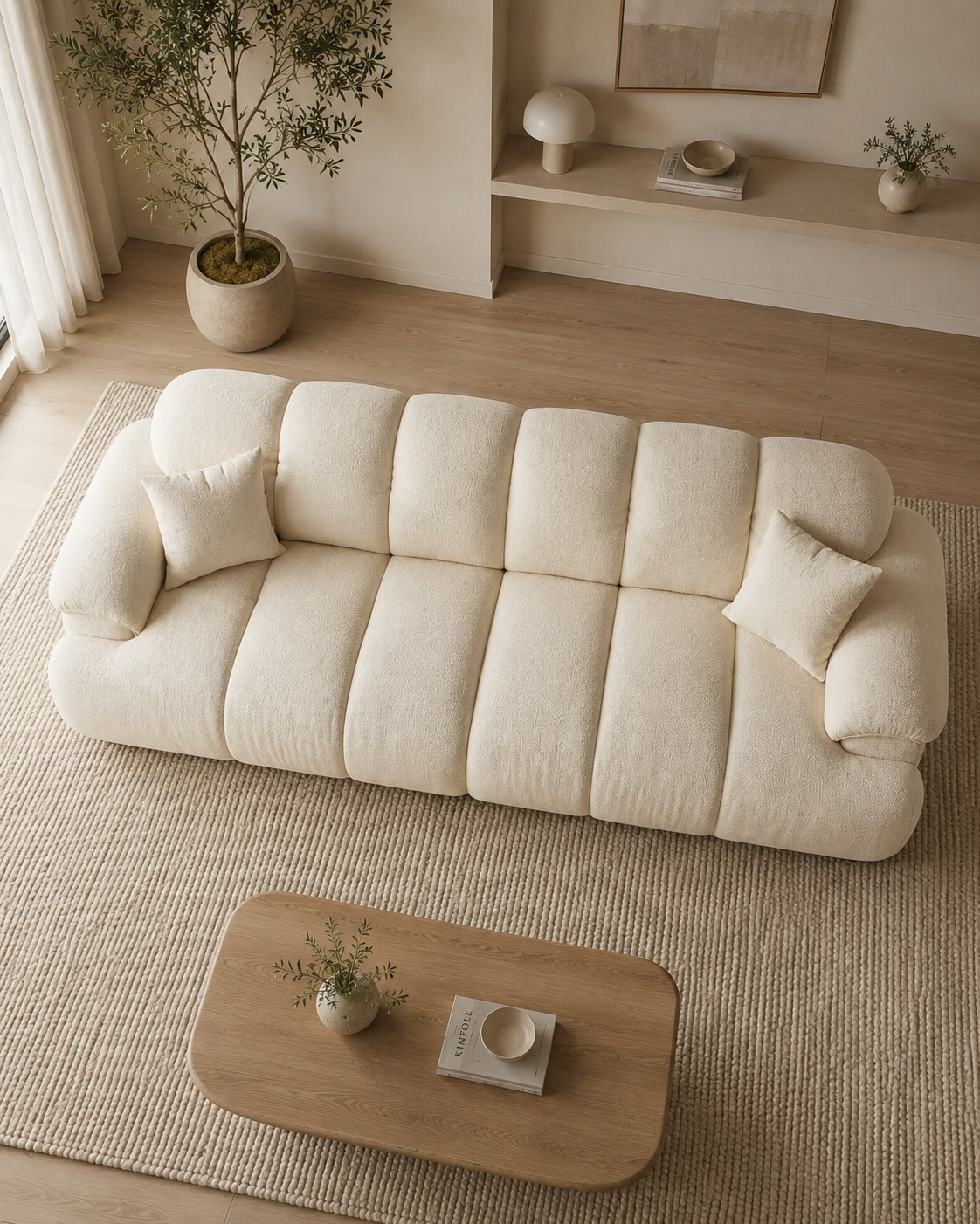 Calista Fabric Sofa
