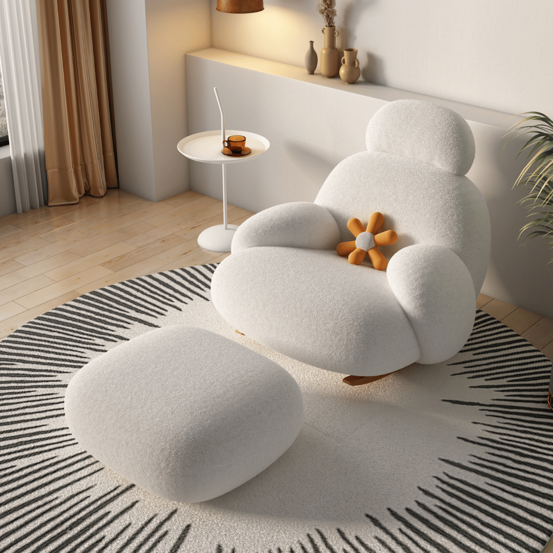 Michille Fabric Armchair Sofa by Esteller