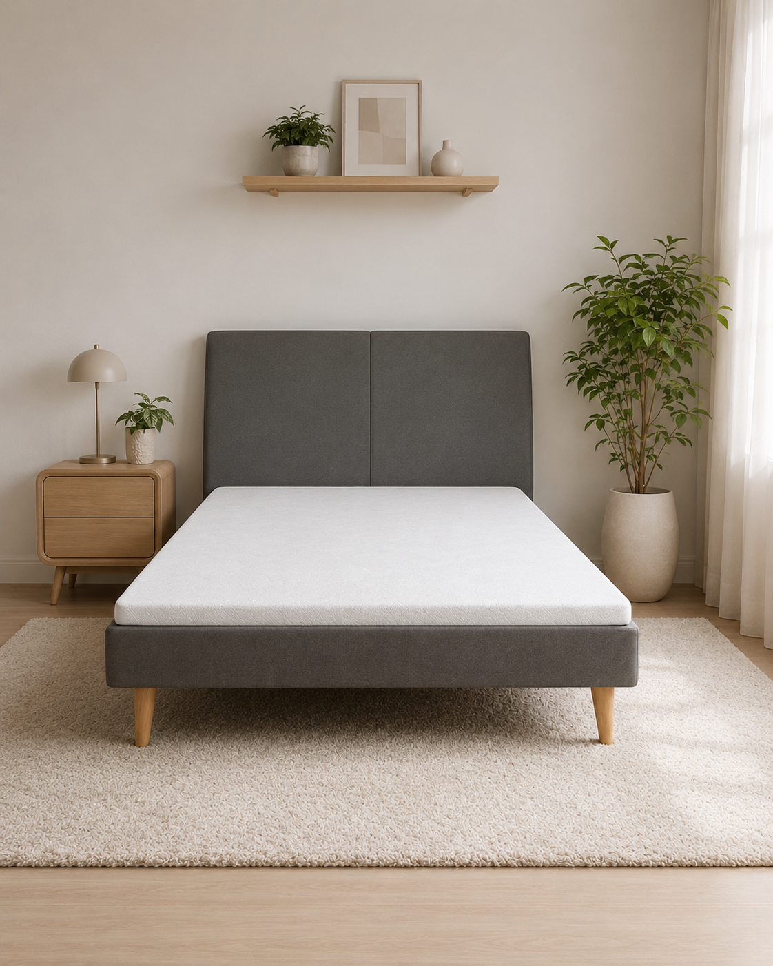 Luma 3-Fold Bamboo Foam Mattress